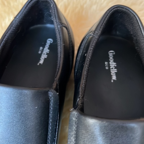 Goodfellow men’s black business casual loafer shoes size 9.5 - Picture 3 of 8